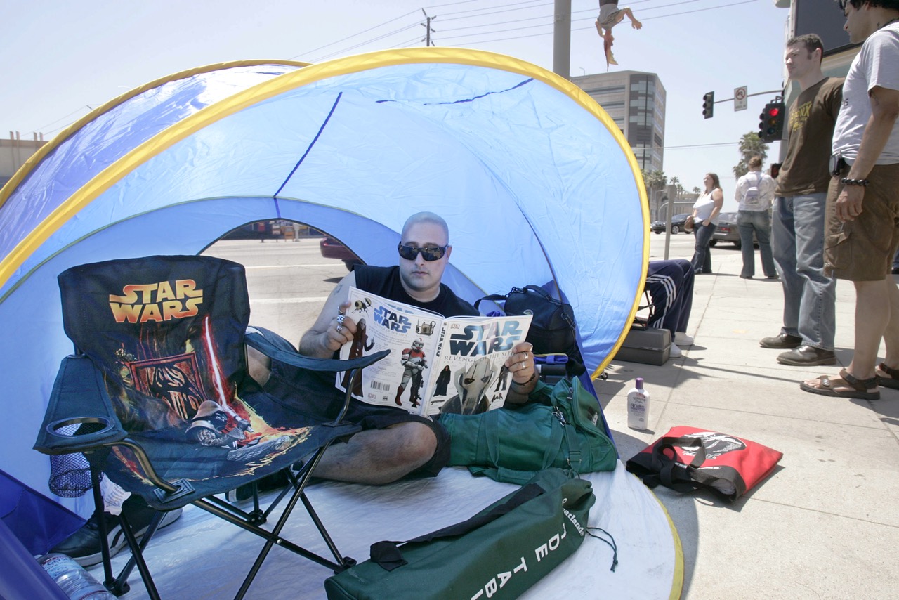 A Brief Visual History Of People Waiting In Line For Star Wars