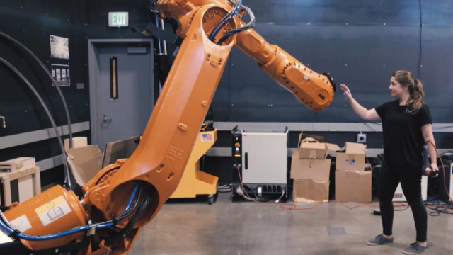 Watch A Robot Tamer Control Industrial Machines With Simple Gestures