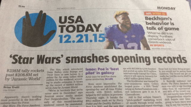 Obviously There Are A Bunch Of Trekkies Designing USA Today