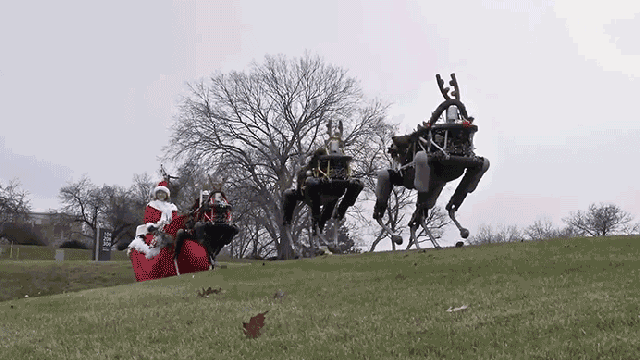 Boston Dynamics’ Robo-Dogs Pulling A Sleigh Is A Terrifying Glimpse Of The Future