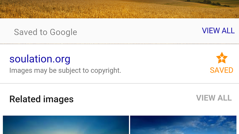 Save Your Google Image Searches On Mobile