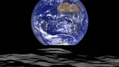 The Earth Looks Beautiful From The Moon