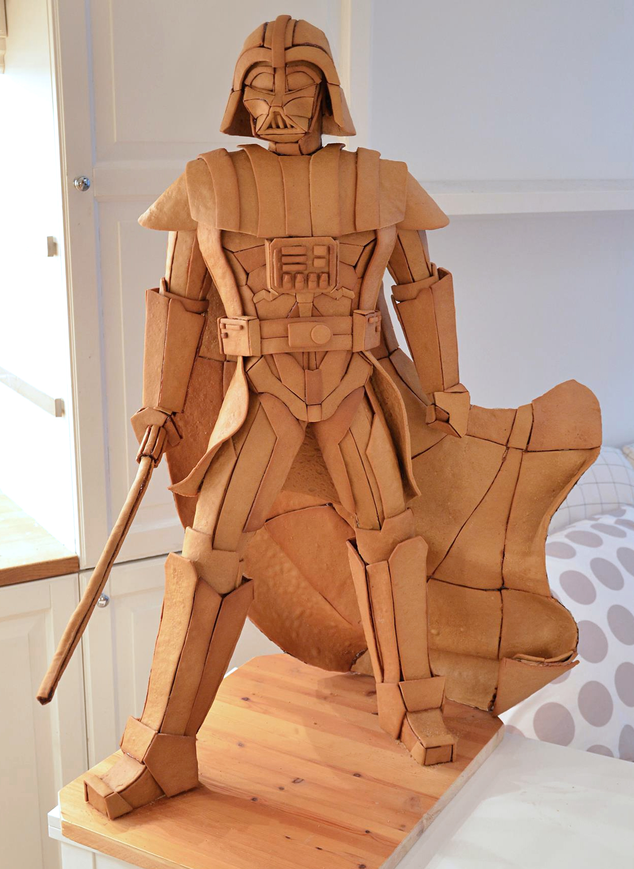 We Need To Make Room For This Gingerbread Darth Vader in The Smithsonian