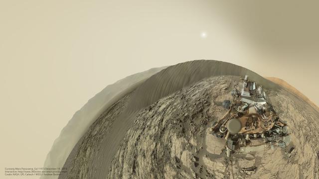 The Mars Curiosity Rover Learned A New Camera Trick