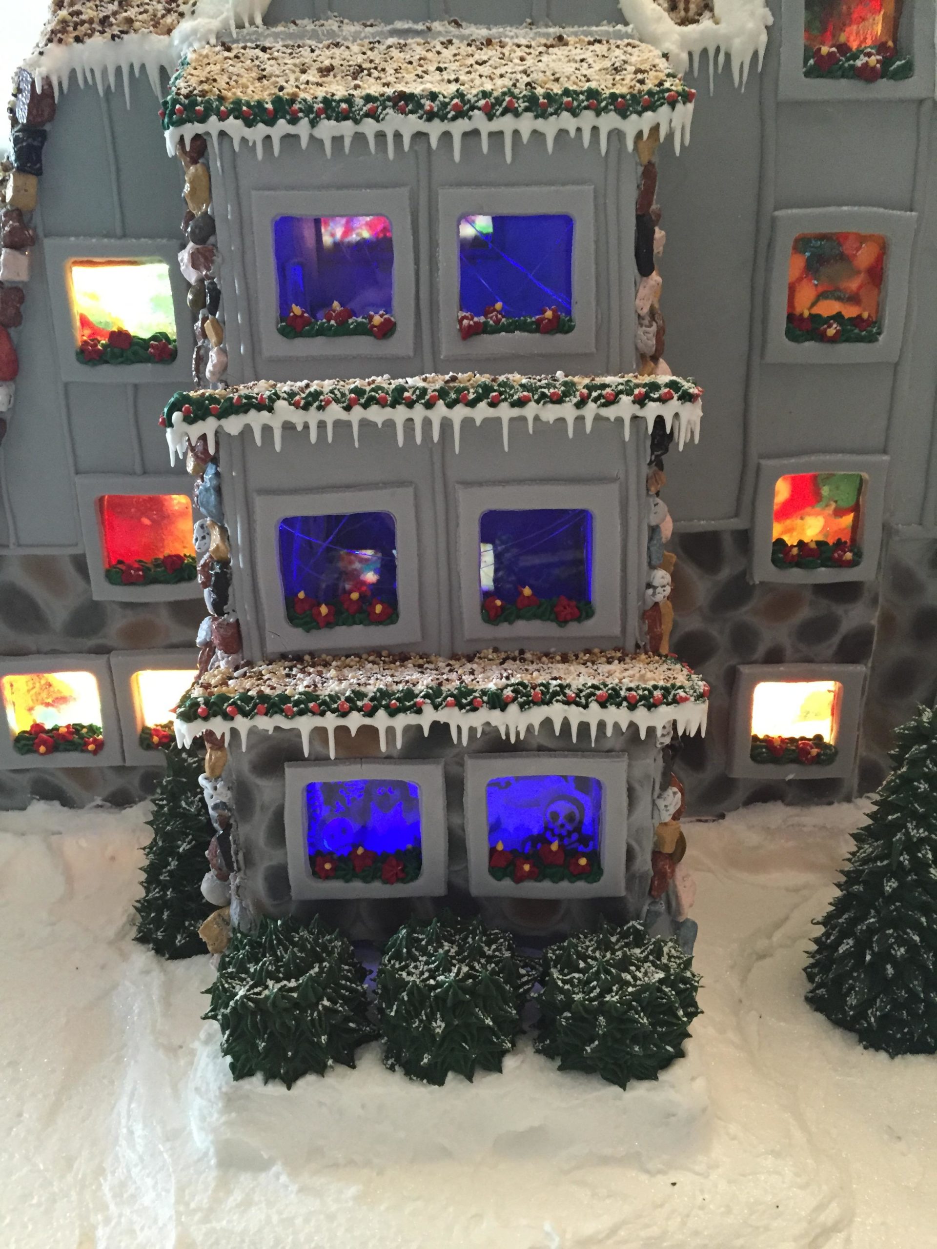 I Hope No One Tries To Hack This Shining-Inspired Gingerbread Hotel To Pieces With A Knife
