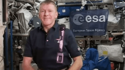 Space Station Astronaut Dials Wrong Number