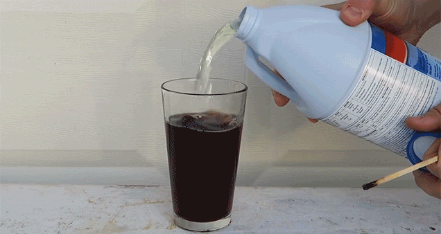 What Happens When You Mix Coca Cola With Bleach?