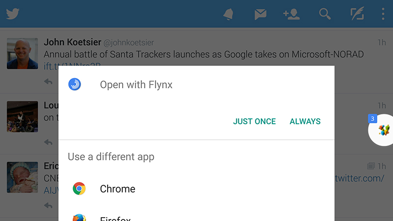Use Flynx To Load Mobile Links In The Background