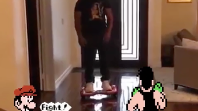 Video Of Mike Tyson On A Hoverboard Finds Its Natural Conclusion