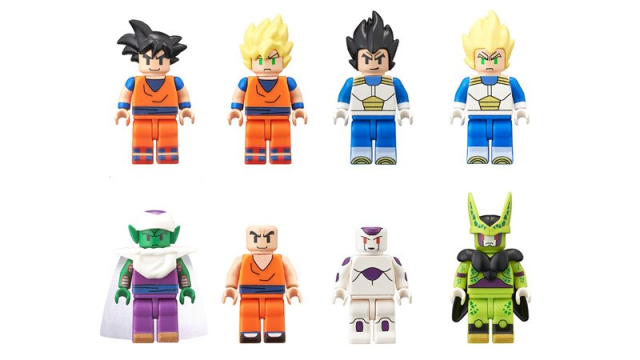 Bandai Desperately Wants You To Think These Dragonball Z Figures Are Lego