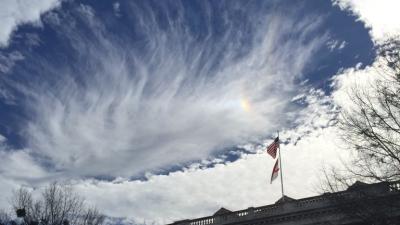 Fallstreak Clouds Poke Decorative Holes Over Southern US Skies