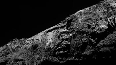 The ESA’s Latest Image From Rosetta Shows Off A Rugged Surface 