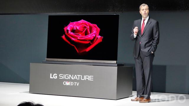 LG’s New 4K OLED TVs Are Just Four Credit Cards Thick