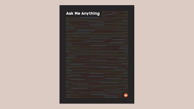 Reddit’s Made An Actual Book Of Its AMAs, But It Will Cost You $50
