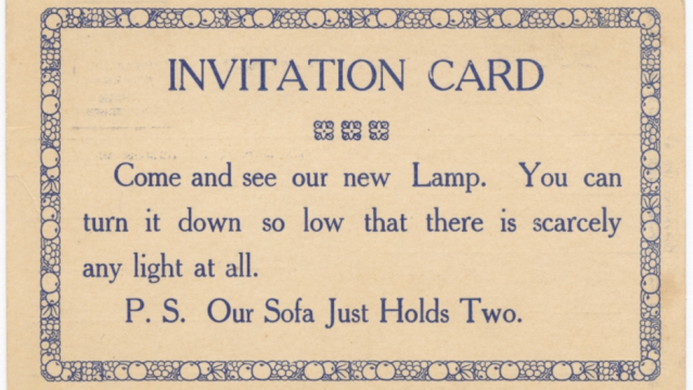 Young People Used These Absurd Little Cards To Get Laid In The 19th Century