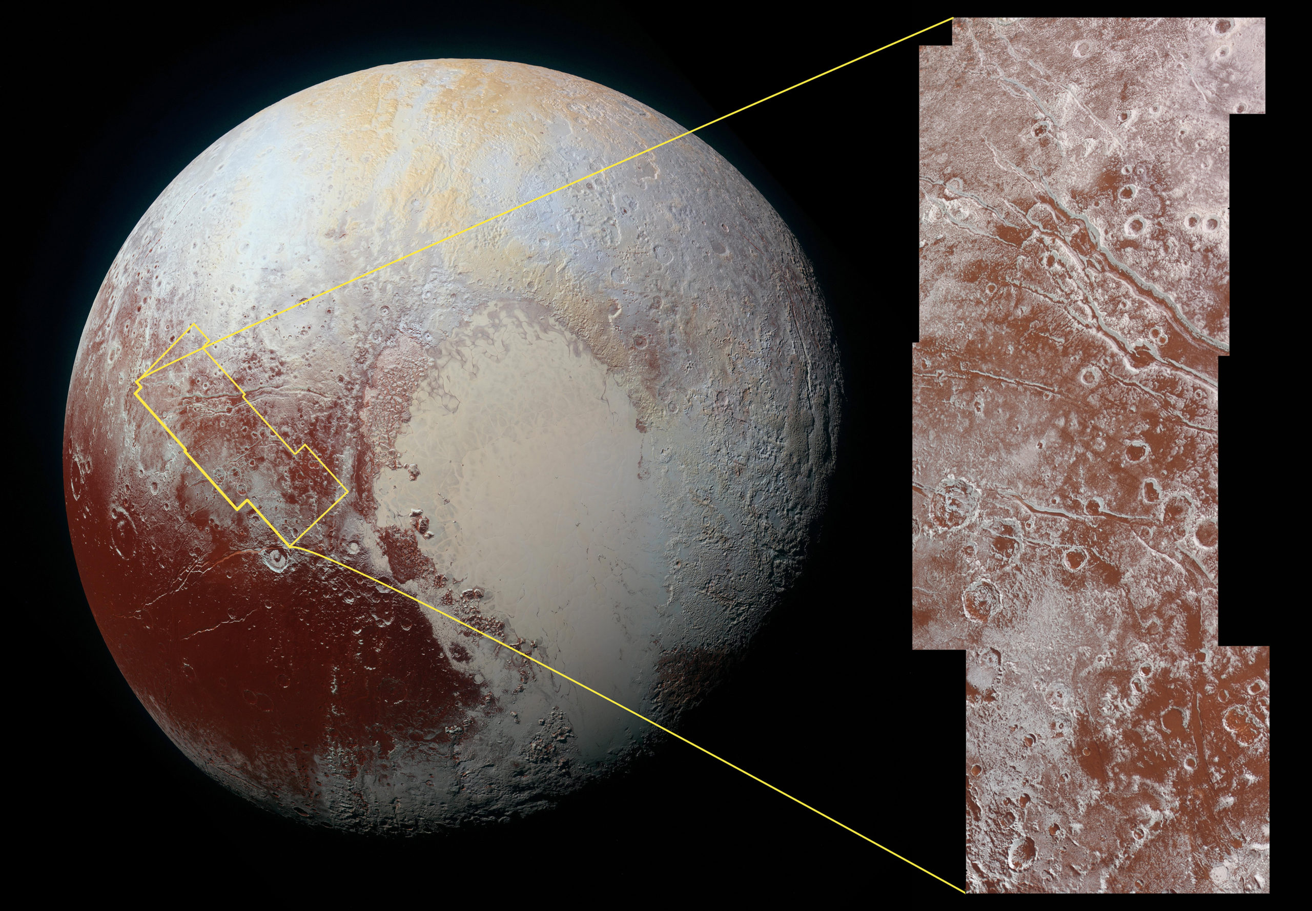 NASA’s New Photos Bring Pluto’s Surface Into Sharp Focus