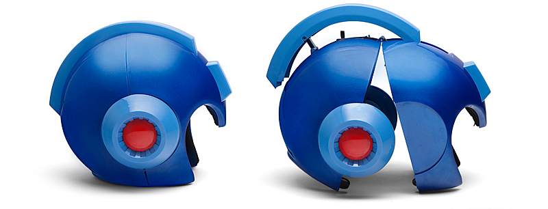 You Can Finally Buy That Light-up Wearable Mega Man Helmet
