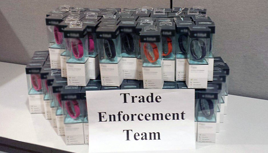 $50,000 Worth Of Fake Fitbits Seized At US Border
