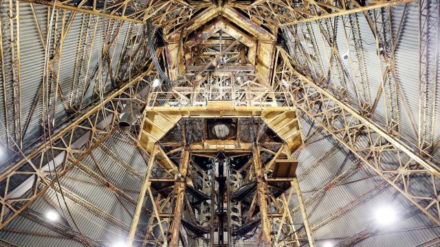 Peer Up Inside This Rocket Launch Tower