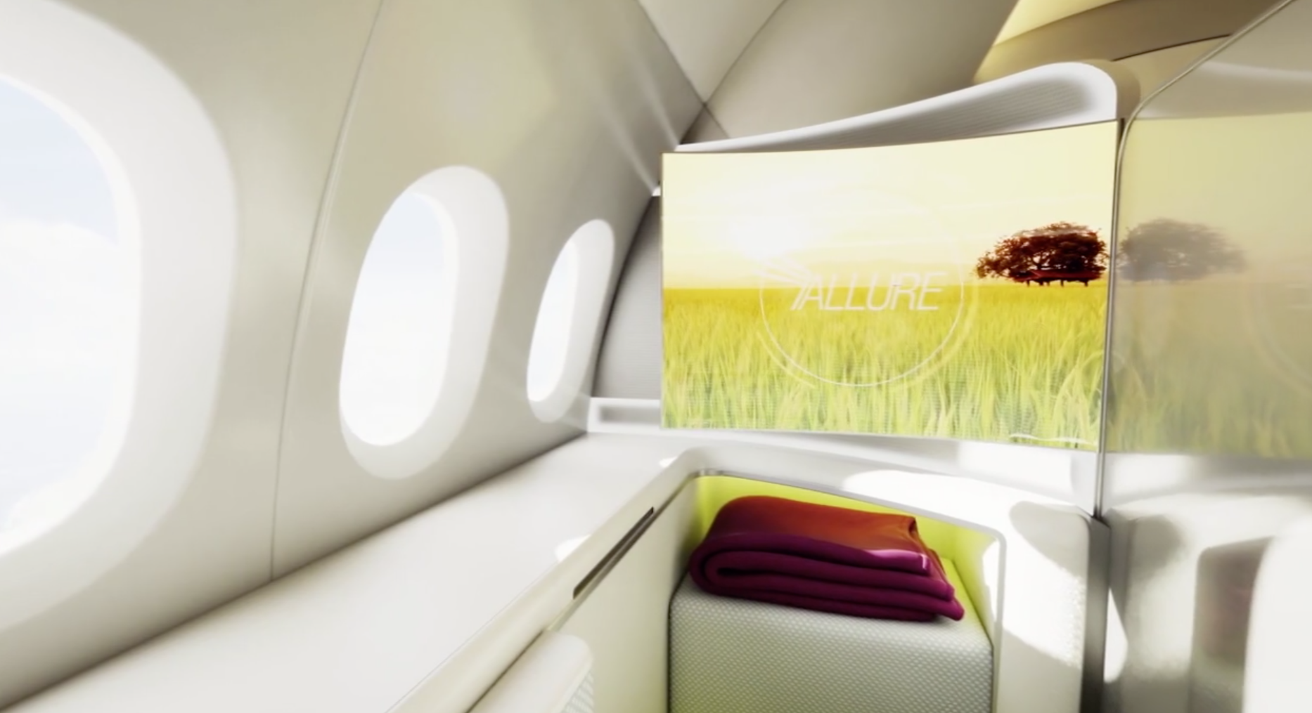 Boeing Wants To Turn The Interiors Of Its Planes Into Giant Screens