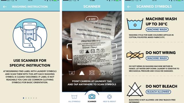 Brilliant Garment-Saving App Translates Those Confusing Laundry Tag Symbols