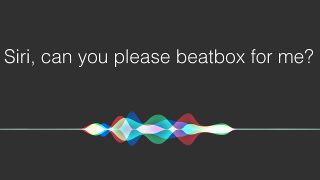 Siri Can Beatbox (Very Badly)