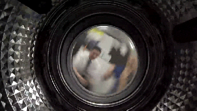 What It’s Like To Be Inside A Washing Machine