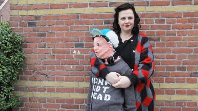 Mother Makes Knitted Version Of Her Son For Cuddling, Still Can’t Understand Why Real One Won’t