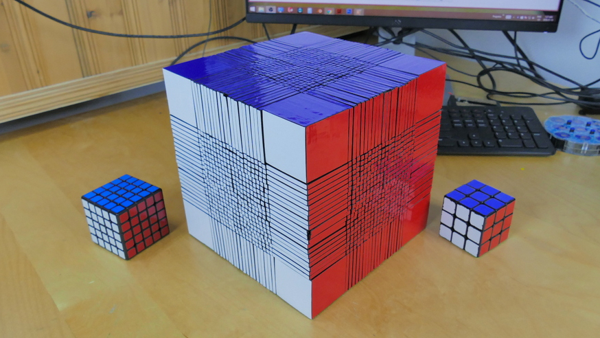 You Probably Won’t Live Long Enough To Solve The World’s Largest 22×22 Rubik’s Cube