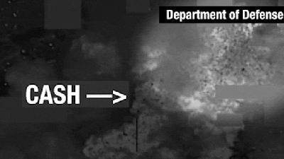 US Bombing Of ISIS Cash Depot Sends Money Flying Everywhere