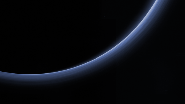 New Image From New Horizons Shows Layers In Pluto’s Atmosphere