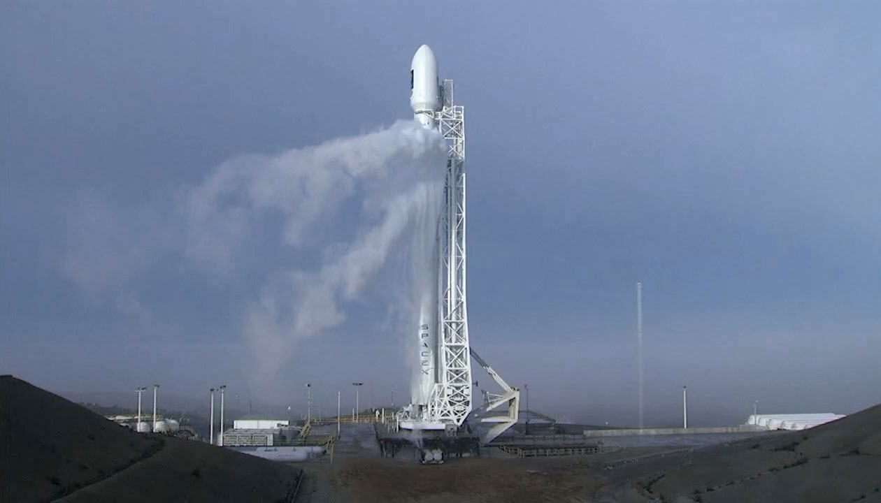 LIVE: Watch As SpaceX Launches A New Ocean Satellite And Attempts A Barge Landing