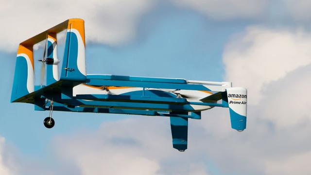 Inside Amazon Prime Air: Multiple Drone Models, Smart Flightpaths, 2 Kilogram Parcels
