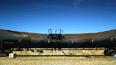 Watch A Tanker Completely Implode In Slow Motion