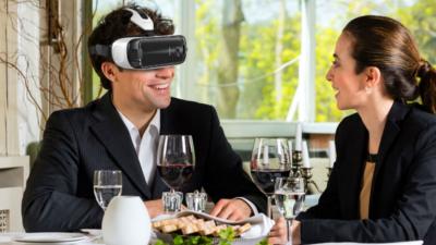 The Future Of Dining Is Strapping A Smartphone To Your Stupid Face