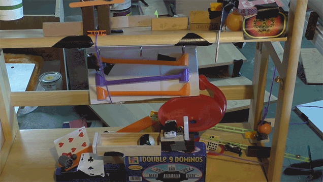 This Chaotic Rube Goldberg Machine Is The Most Complicated Way To Get A Drink