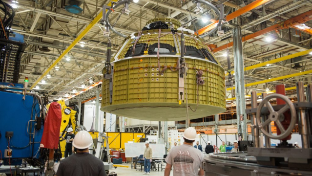 NASA Has Completed Welding Together The Orion Spacecraft’s Crew Module