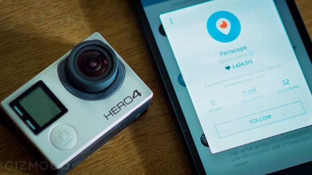 Hands On With Periscope’s New GoPro Live-Streaming