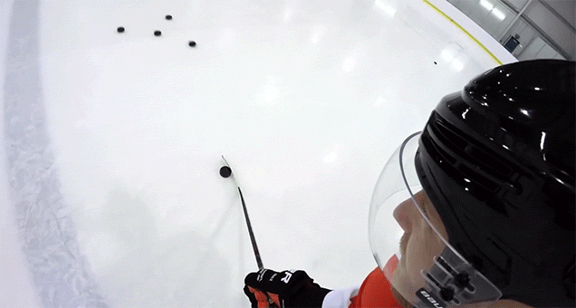 Seeing A First Person View Of Hockey Tricks Is So Damn Cool