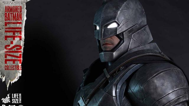 Hot Toys Is Doing Life-Size Figures, Starting With Armoured Batman