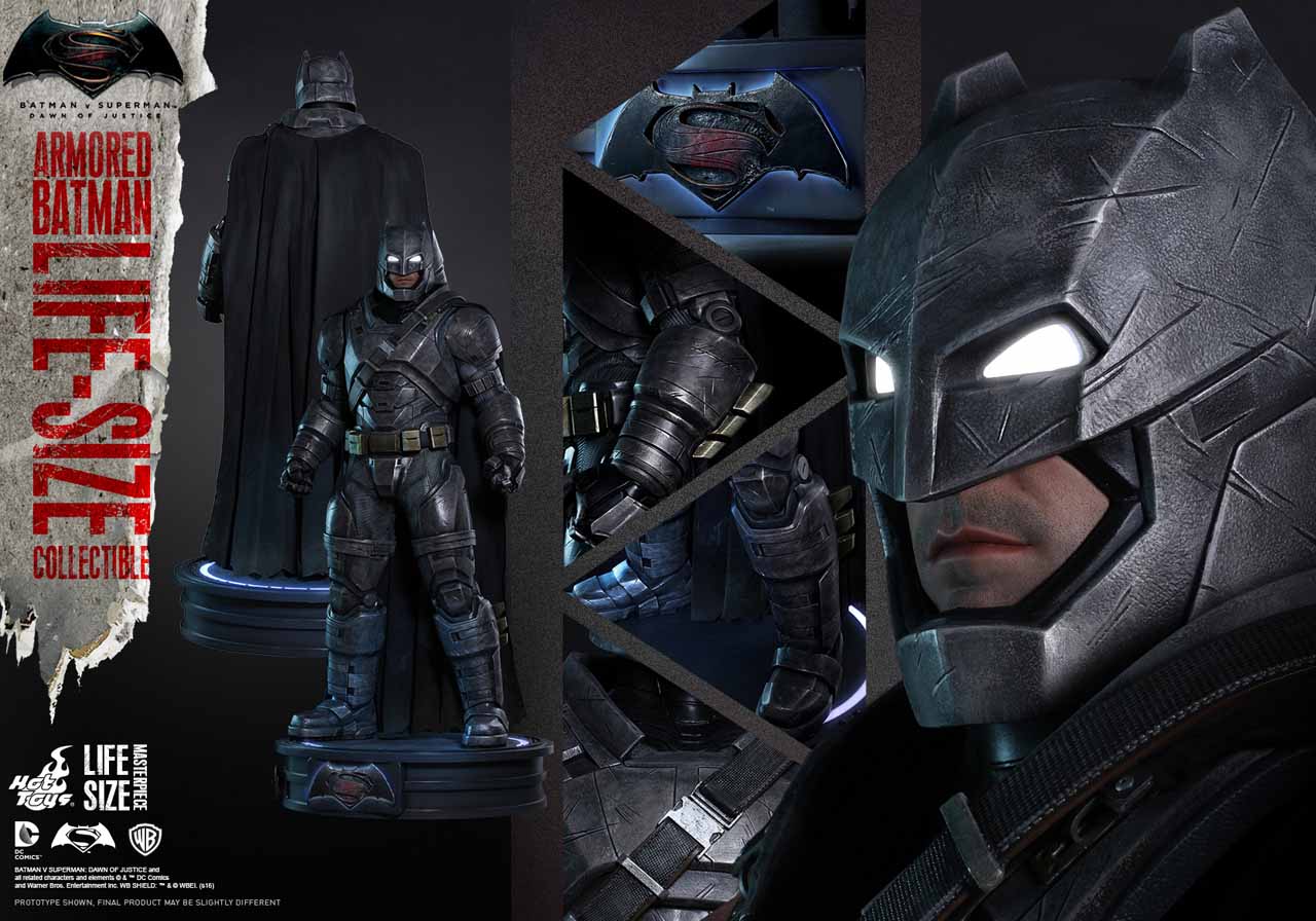 Hot Toys Is Doing Life-Size Figures, Starting With Armoured Batman