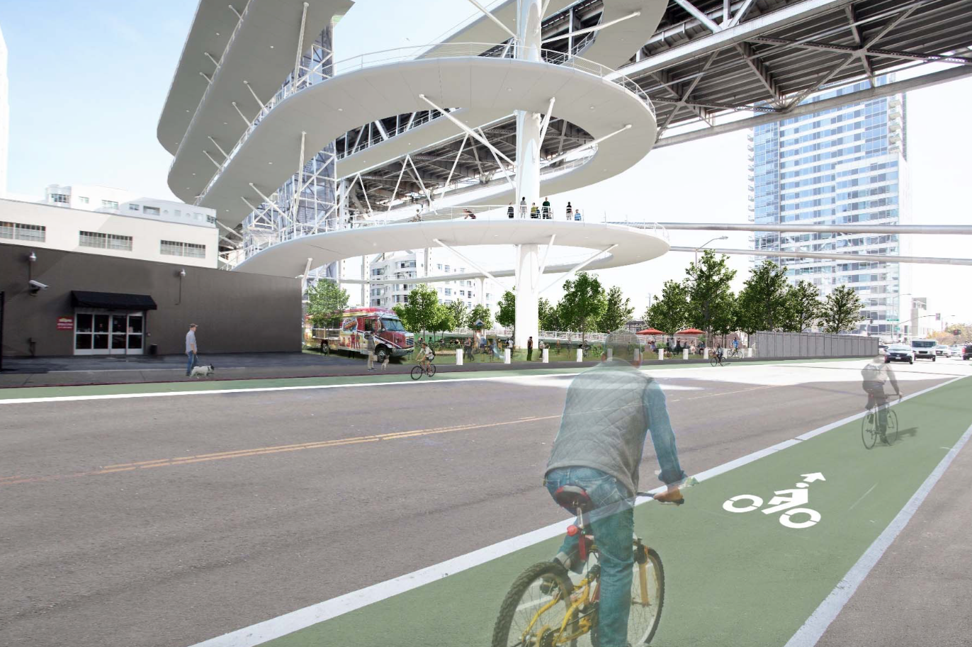 This Ridiculous Ramp Is SF’s Best Idea For A Bike Path Across The Entire Bay Bridge