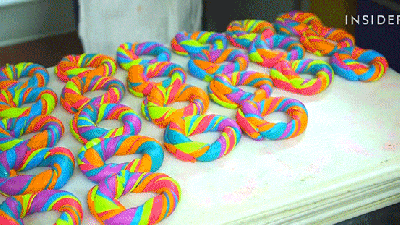 These Wackily Colourful Rainbow Bagels Are Breaking My Eyeballs