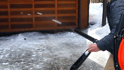 This Snowball Machine Gun Shoots Snowballs So Freaking Fast