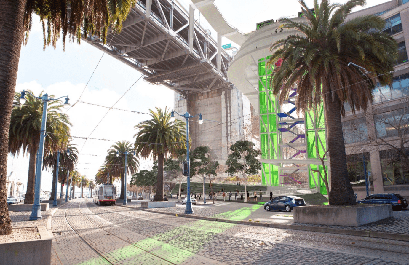 This Ridiculous Ramp Is SF’s Best Idea For A Bike Path Across The Entire Bay Bridge