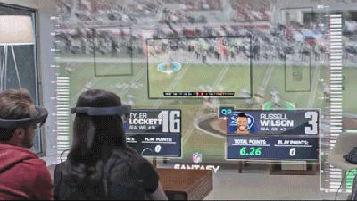 Microsoft Has Some Wild Ideas About How We’re Going To Use HoloLens To Watch Sports