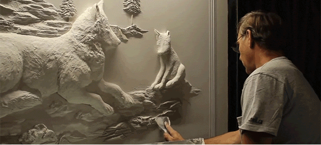 Making Art Sculptures From Drywall Is Very Impressive