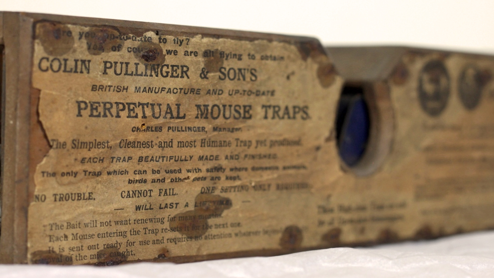 A Museum’s 155-Year-Old Antique Mouse Trap Is Still Catching Rodents