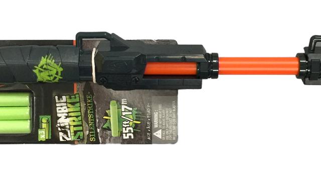 Silently Stalk Your Co-Workers With Nerf’s Zombie Strike Blowgun