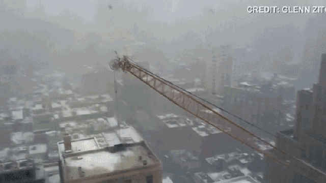 This Video Of A Crane Collapsing In Manhattan Is Your Worst Nightmare